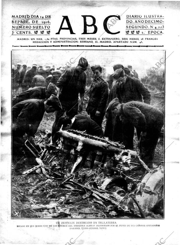 ABC MADRID 14-09-1916 página 1