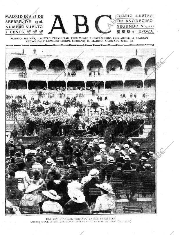 ABC MADRID 23-09-1916 página 1