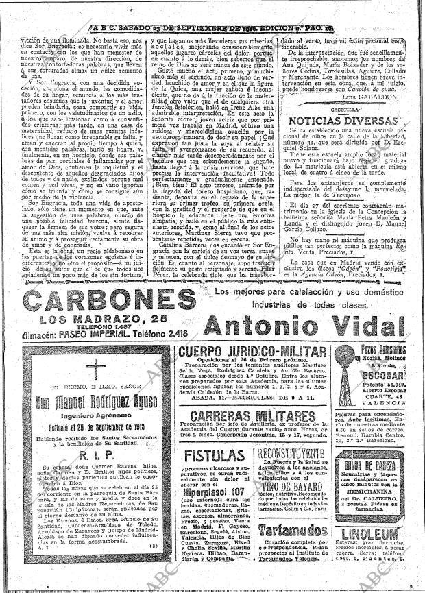 ABC MADRID 23-09-1916 página 16