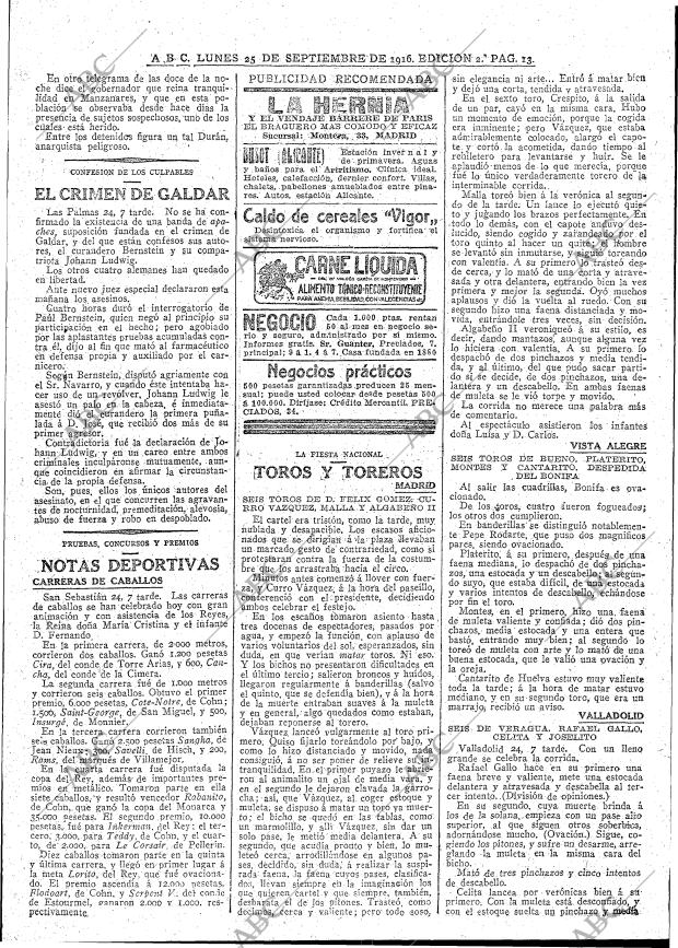 ABC MADRID 25-09-1916 página 13