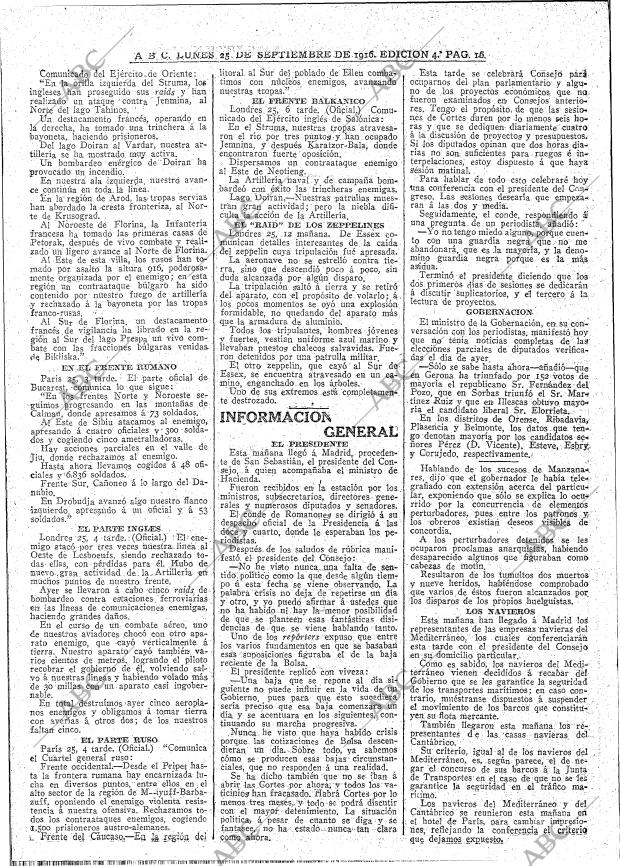 ABC MADRID 25-09-1916 página 16