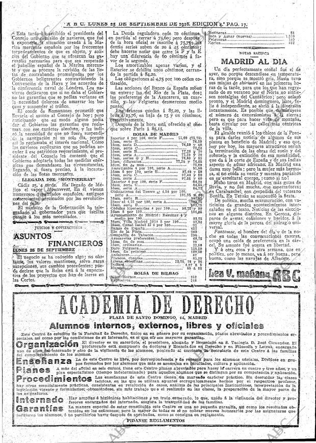 ABC MADRID 25-09-1916 página 17