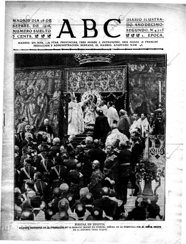 ABC MADRID 26-09-1916 página 1