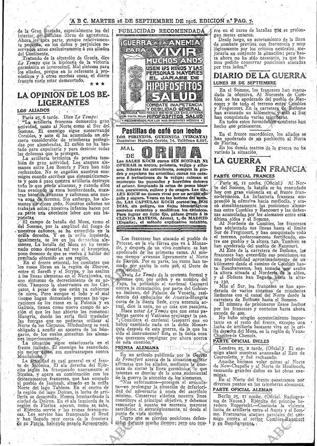 ABC MADRID 26-09-1916 página 7