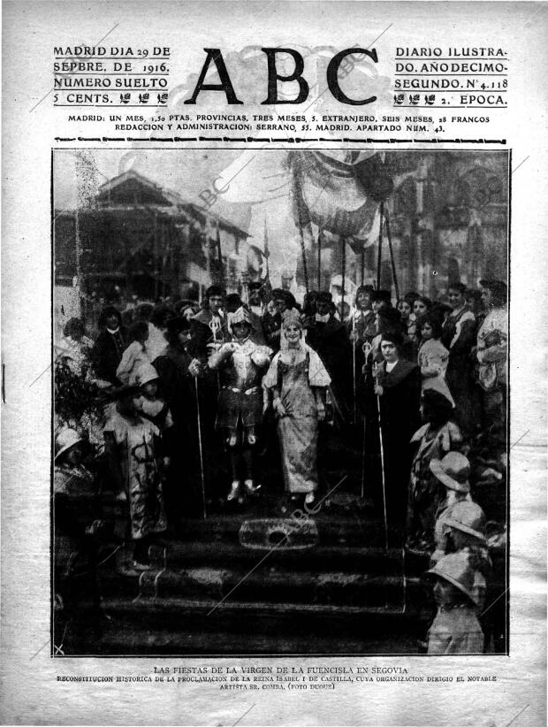 ABC MADRID 29-09-1916 página 1