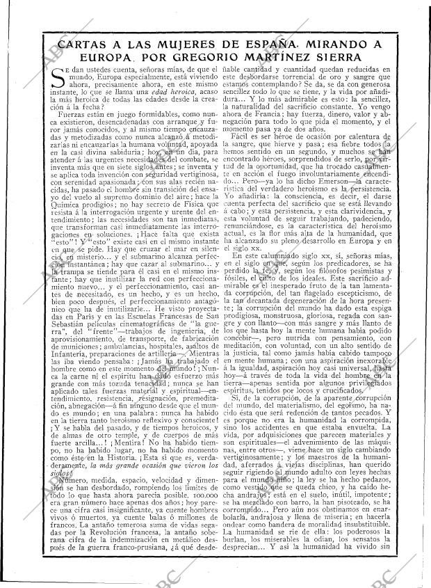 BLANCO Y NEGRO MADRID 01-10-1916 página 10