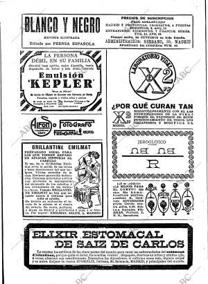 BLANCO Y NEGRO MADRID 01-10-1916 página 2