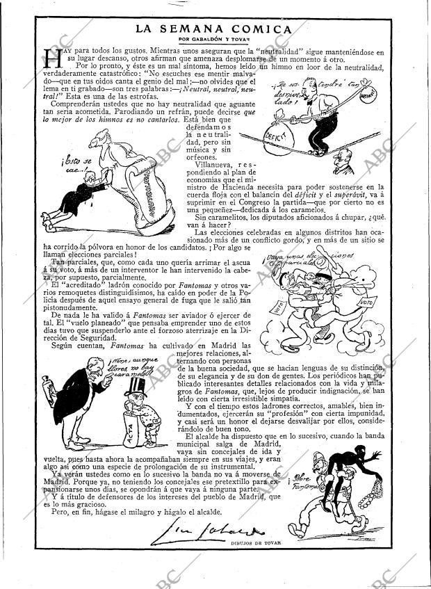 BLANCO Y NEGRO MADRID 01-10-1916 página 33