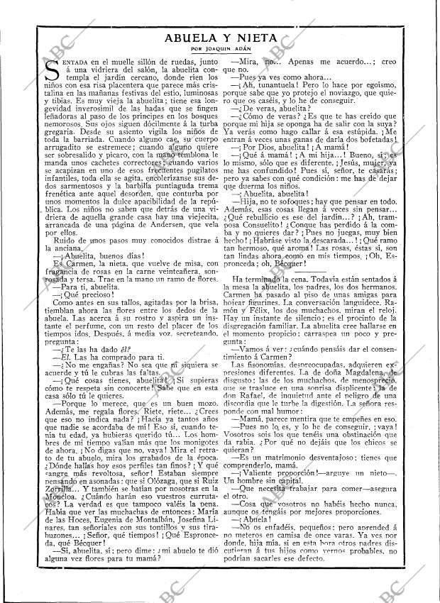 BLANCO Y NEGRO MADRID 01-10-1916 página 4