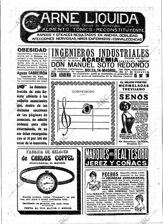 BLANCO Y NEGRO MADRID 01-10-1916 página 43