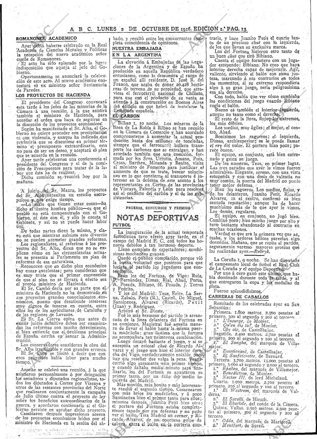 ABC MADRID 02-10-1916 página 13