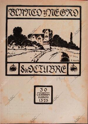 BLANCO Y NEGRO MADRID 08-10-1916 página 1