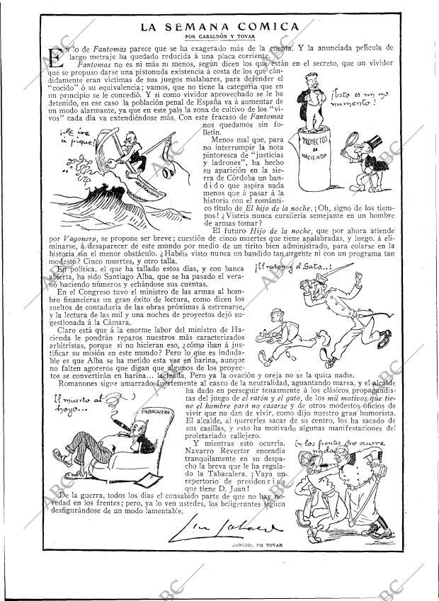 BLANCO Y NEGRO MADRID 08-10-1916 página 12