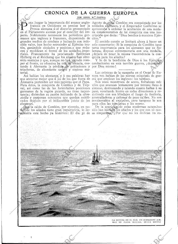 BLANCO Y NEGRO MADRID 08-10-1916 página 8