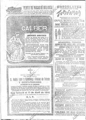 ABC MADRID 09-10-1916 página 20