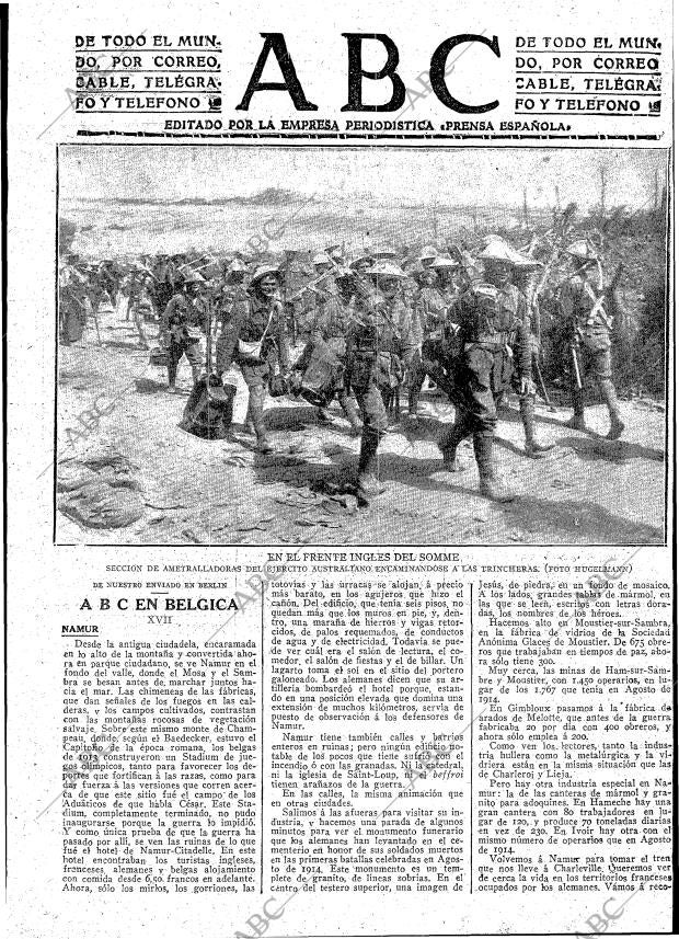 ABC MADRID 09-10-1916 página 3