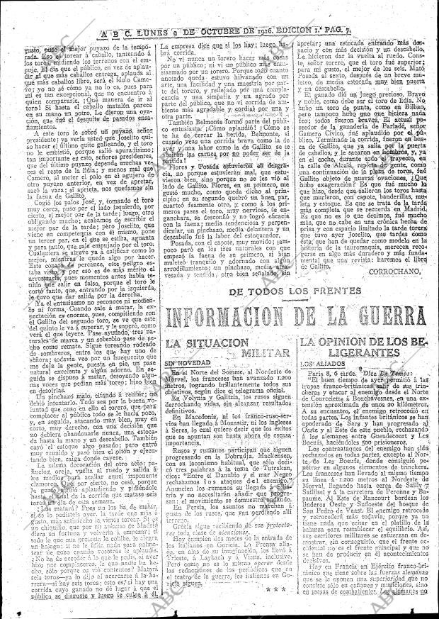 ABC MADRID 09-10-1916 página 7