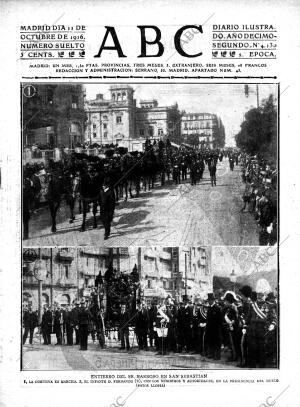 ABC MADRID 11-10-1916