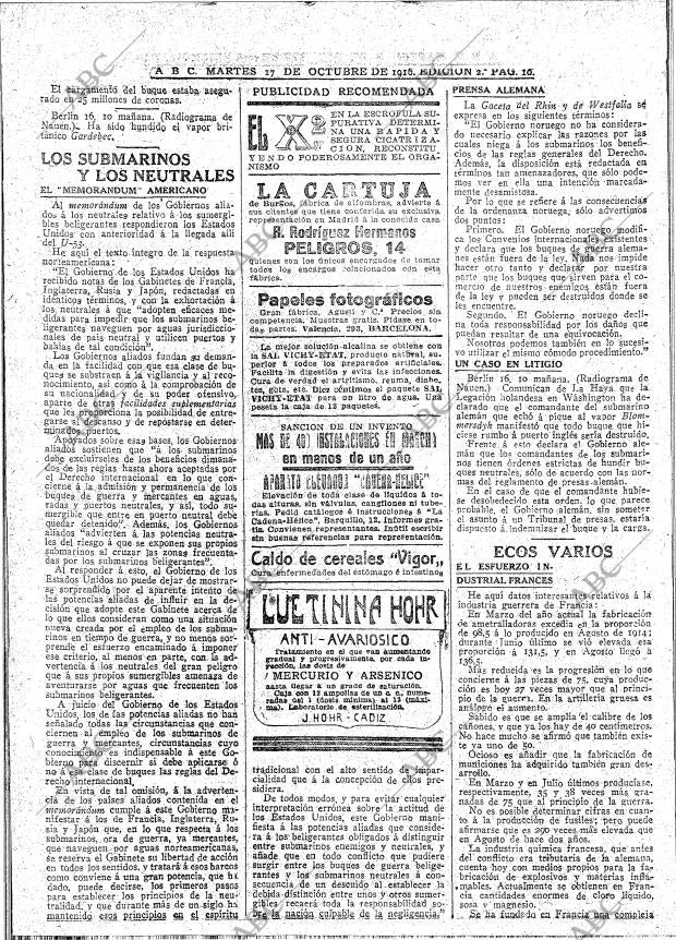 ABC MADRID 17-10-1916 página 10