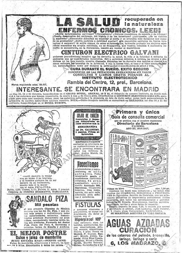 ABC MADRID 17-10-1916 página 20