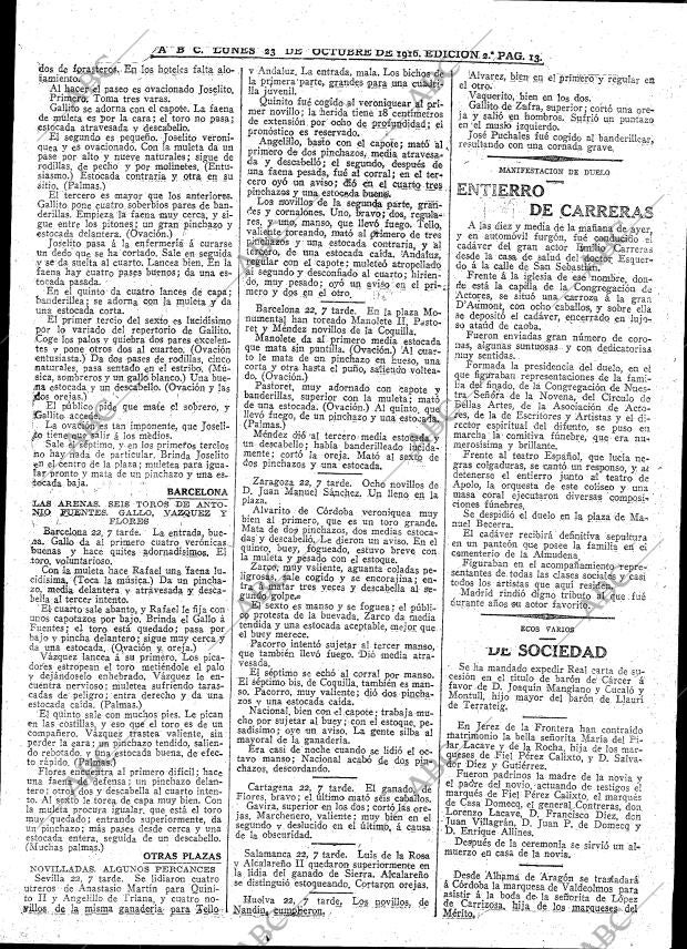 ABC MADRID 23-10-1916 página 13