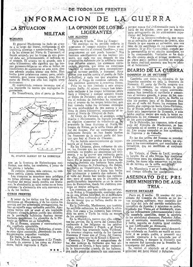 ABC MADRID 23-10-1916 página 7