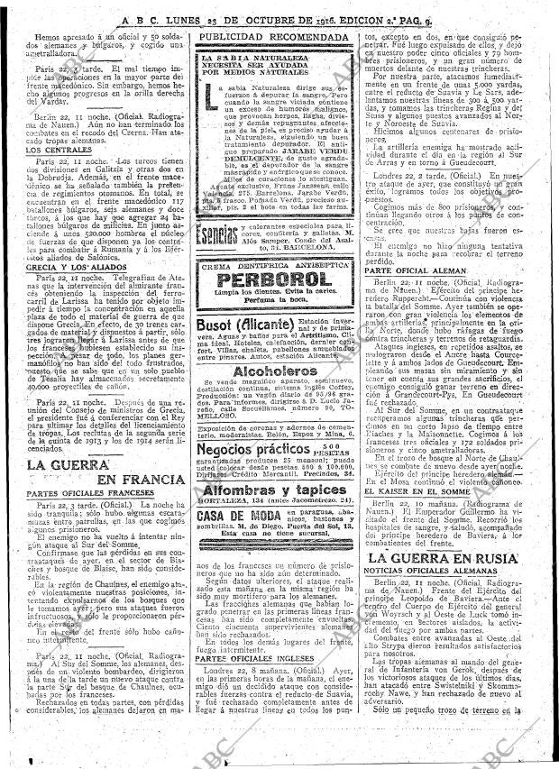 ABC MADRID 23-10-1916 página 9