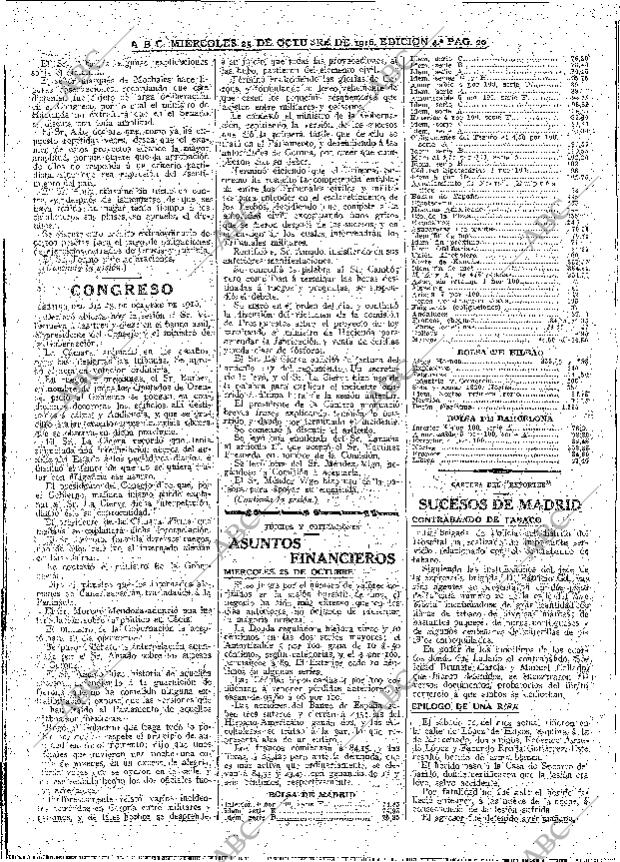 ABC MADRID 25-10-1916 página 20