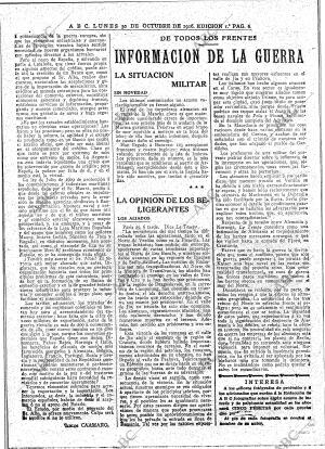 ABC MADRID 30-10-1916 página 6