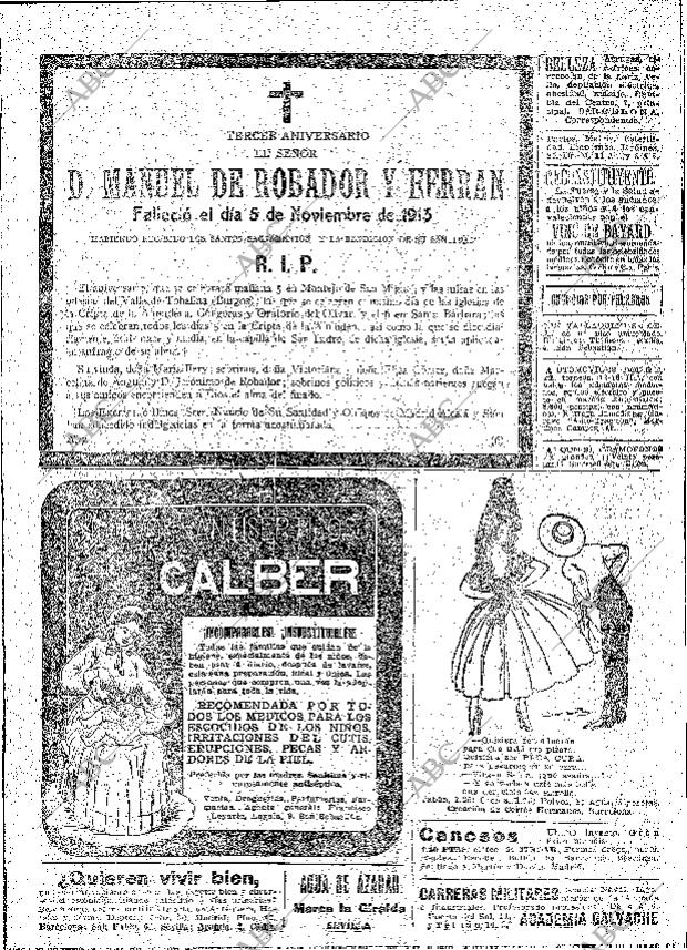 ABC MADRID 04-11-1916 página 20