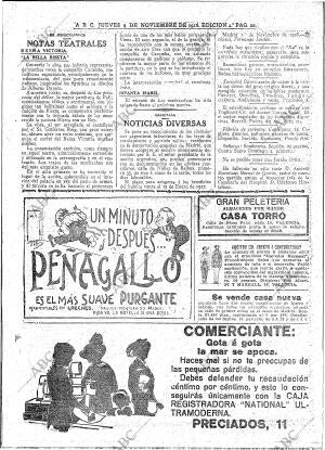 ABC MADRID 09-11-1916 página 20