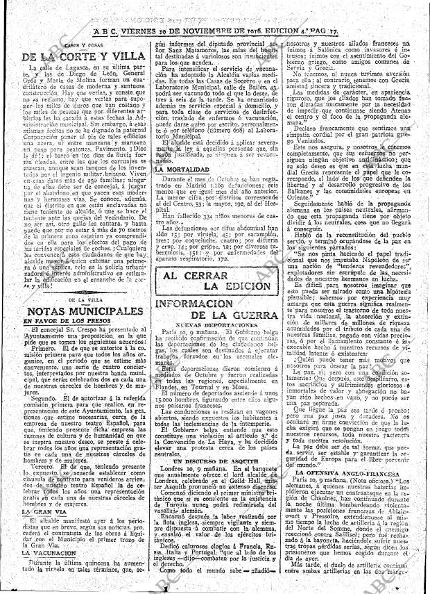 ABC MADRID 10-11-1916 página 17