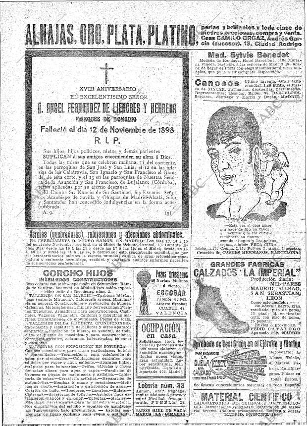 ABC MADRID 10-11-1916 página 22