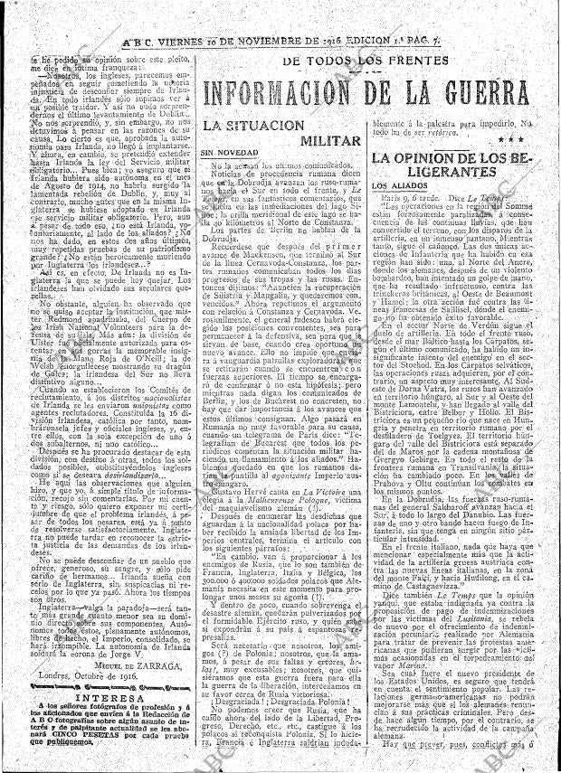ABC MADRID 10-11-1916 página 7