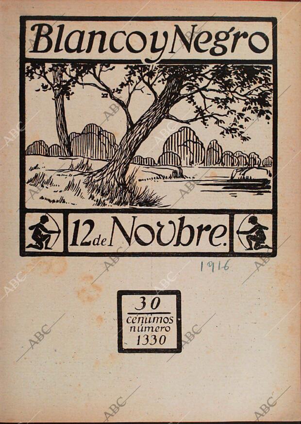 BLANCO Y NEGRO MADRID 12-11-1916 página 1