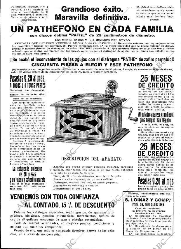 BLANCO Y NEGRO MADRID 12-11-1916 página 36