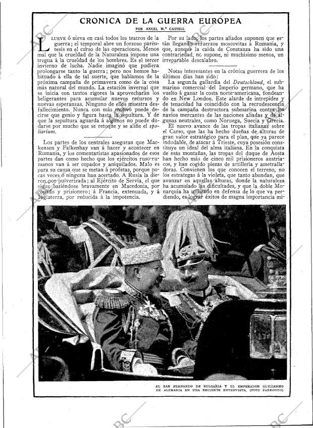 BLANCO Y NEGRO MADRID 12-11-1916 página 7