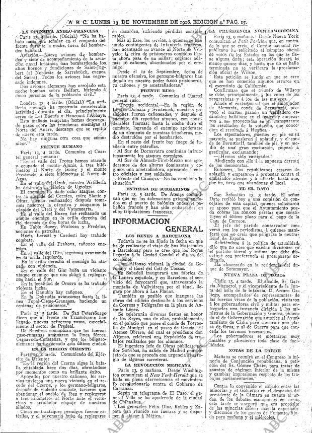 ABC MADRID 13-11-1916 página 17