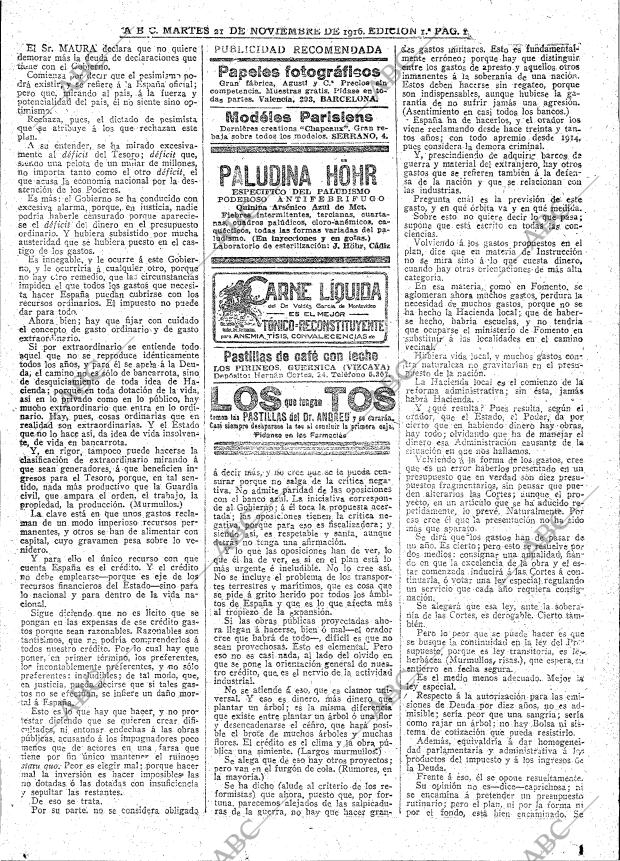 ABC MADRID 21-11-1916 página 11