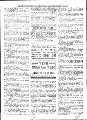ABC MADRID 21-11-1916 página 14