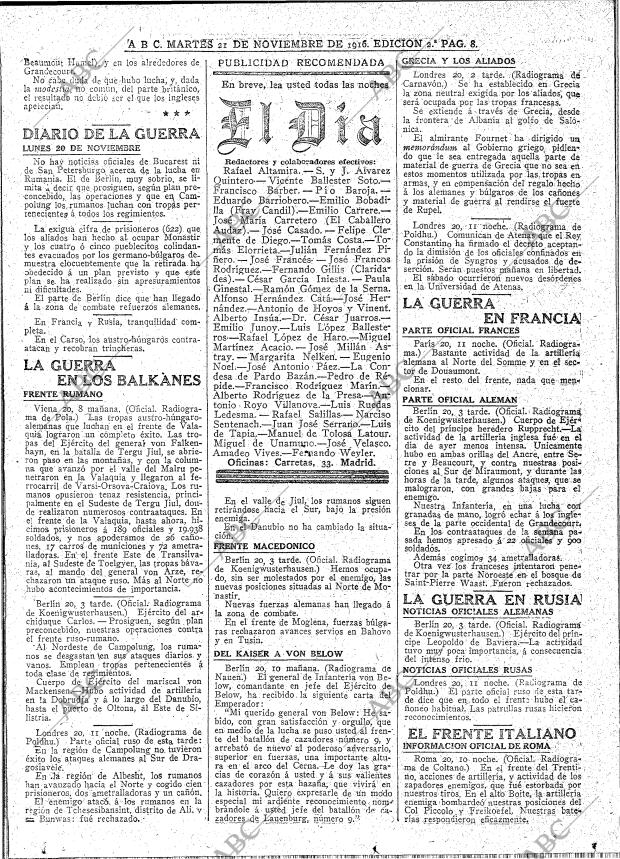 ABC MADRID 21-11-1916 página 8