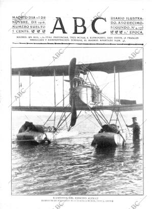 ABC MADRID 25-11-1916 página 1