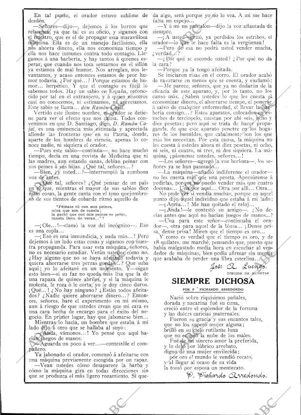 BLANCO Y NEGRO MADRID 26-11-1916 página 20