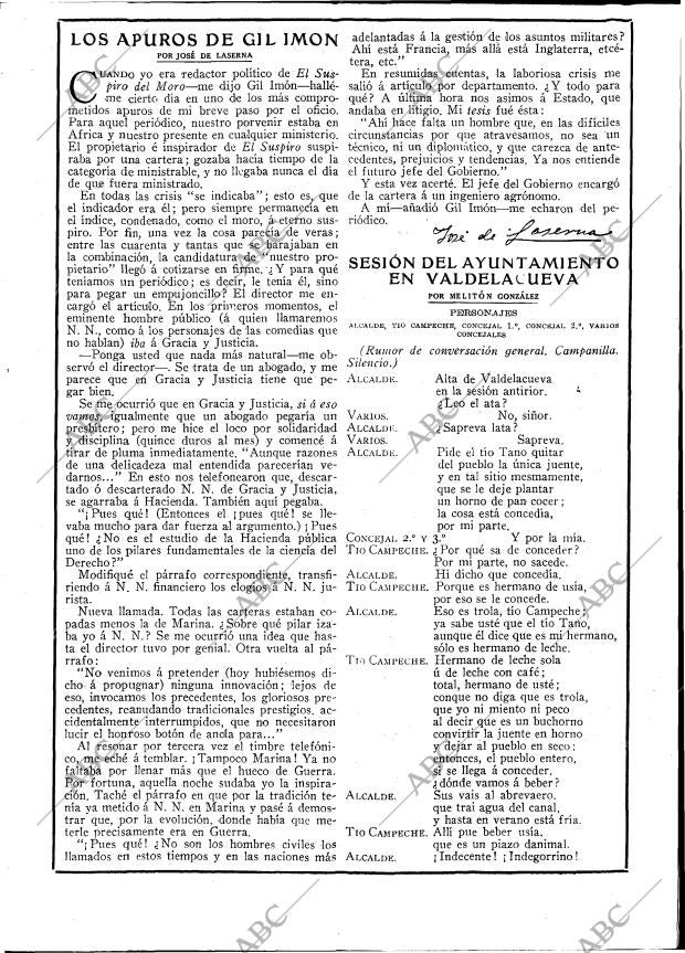 BLANCO Y NEGRO MADRID 26-11-1916 página 21