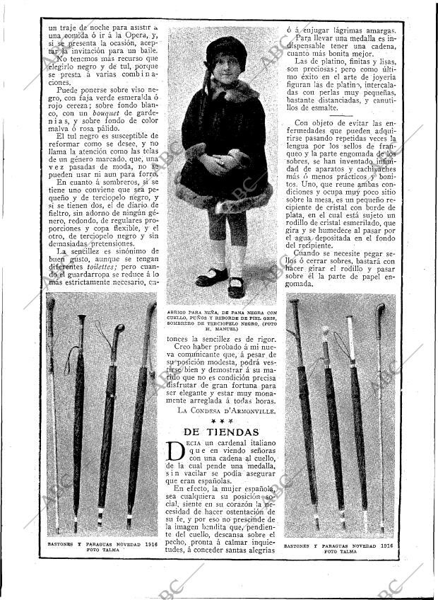 BLANCO Y NEGRO MADRID 26-11-1916 página 35