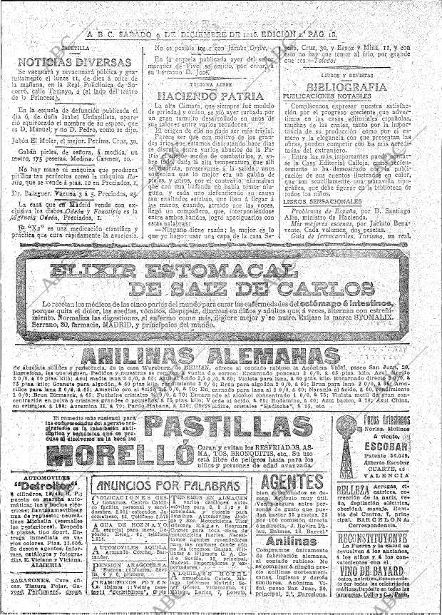 ABC MADRID 09-12-1916 página 18