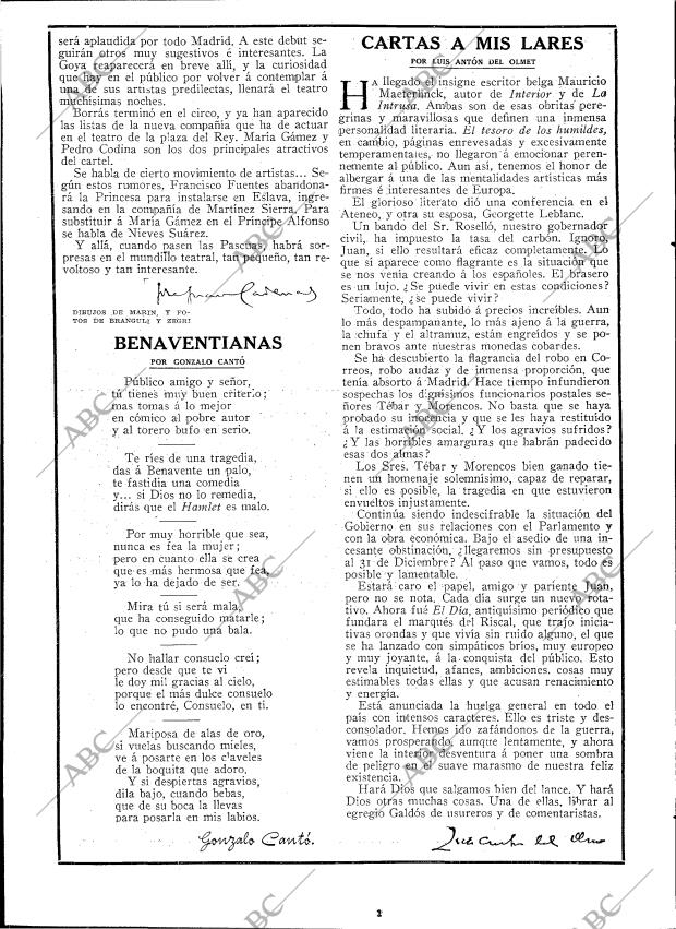 BLANCO Y NEGRO MADRID 17-12-1916 página 32