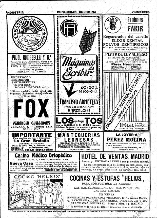 ABC MADRID 21-12-1916 página 2