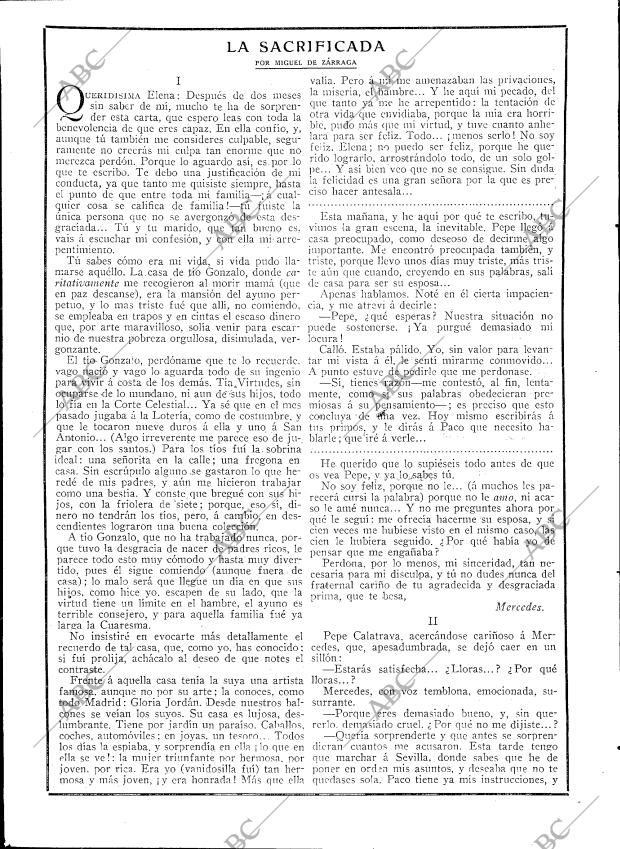 BLANCO Y NEGRO MADRID 24-12-1916 página 4