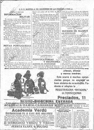 ABC MADRID 26-12-1916 página 20